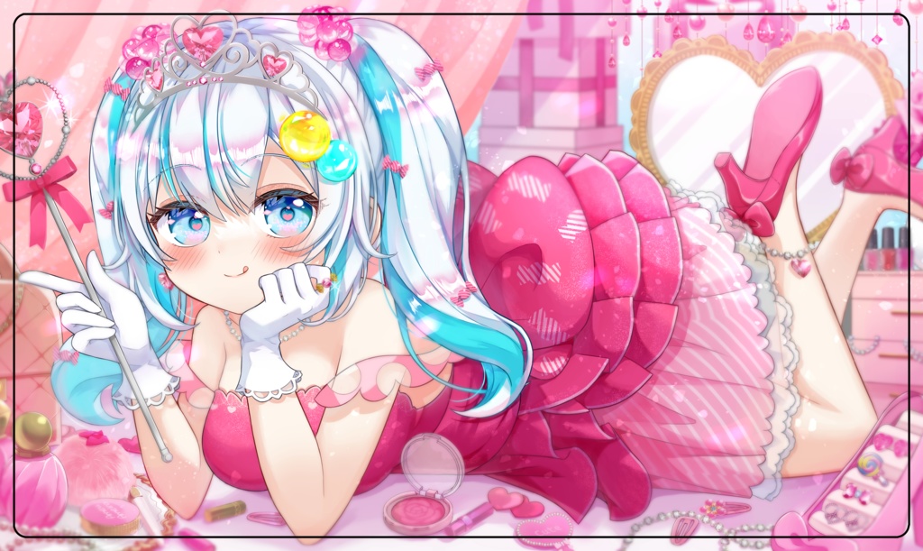 【受注生産~9/30まで】3周年記念 布ラバー製プレイマット