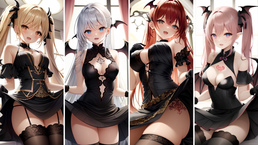 R15_013［33枚］誘惑してくるサキュバスちゃん