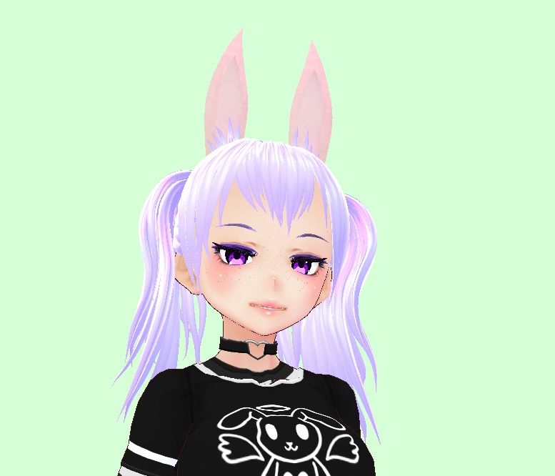 Vroid Hair Pigtails Preset ヘア Texture Bunny Ears