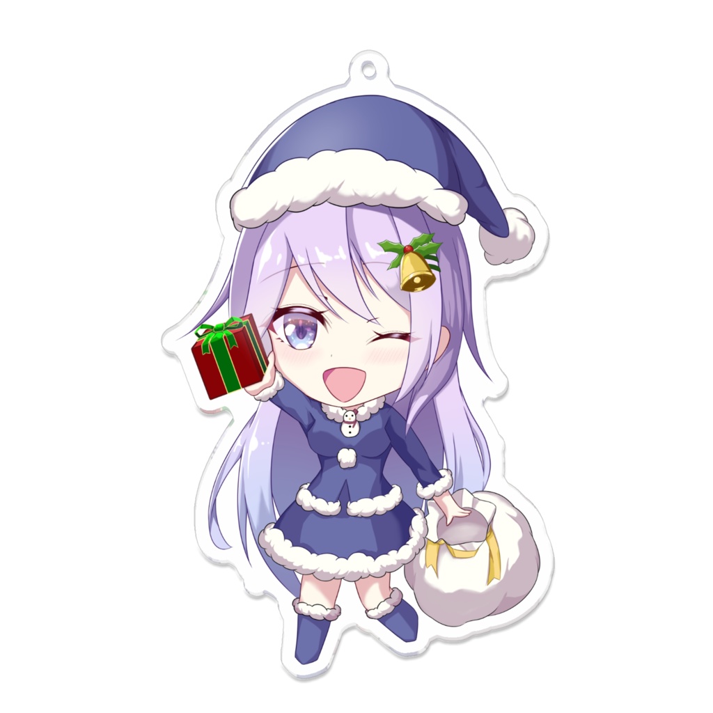 アクリルキーホルダー パーラ_クリスマスVer