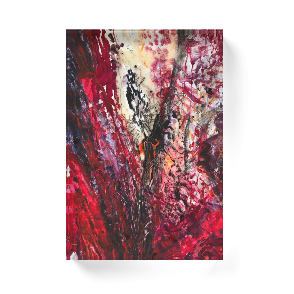 「墜落」アクリルブロック