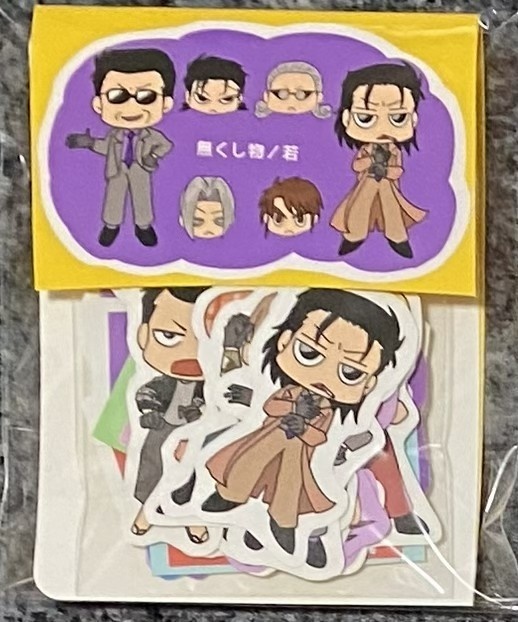 からくりサーカス、カットシールセット①②