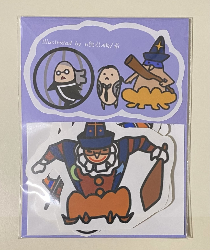 からくりサーカス、カットシールセット①②