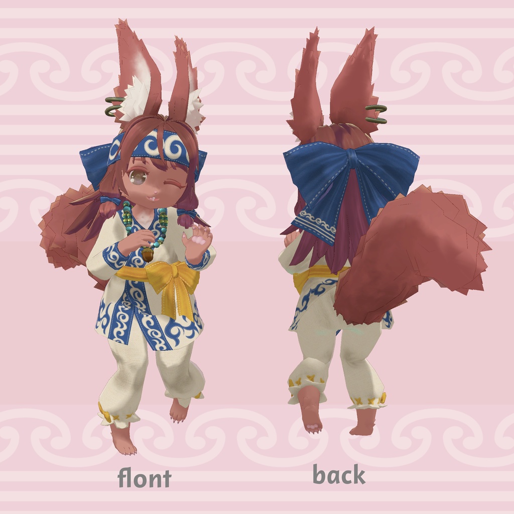 オリジナル3Dモデル トゥニカ -Tonica-