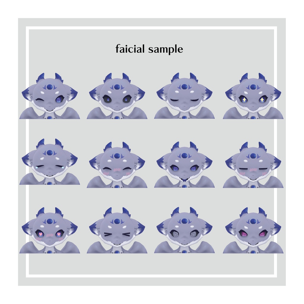 オリジナル3Dモデル ファティラ -Furtyra-