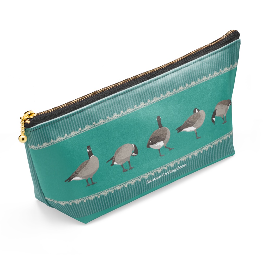 シジュウカラガンポーチ