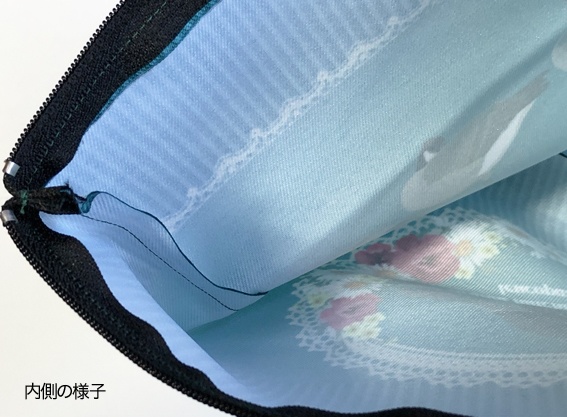 日本雁を保護する会「シジュウカラガンポーチLサイズ」