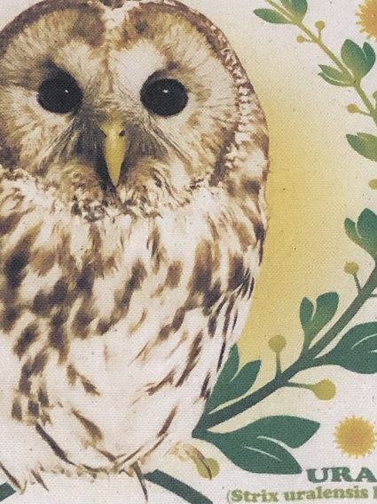 フクロウトートバッグ(送料込み商品)