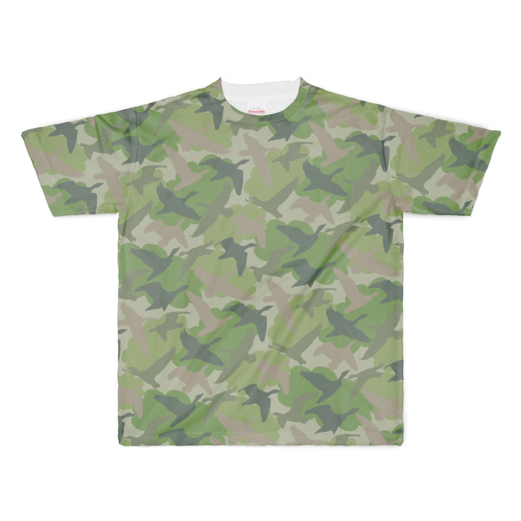 雁迷彩（カーキ）