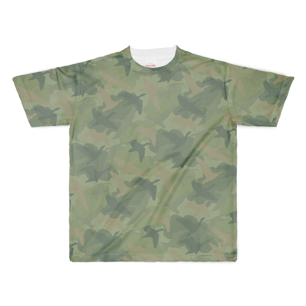 雁迷彩（ダークカーキ）