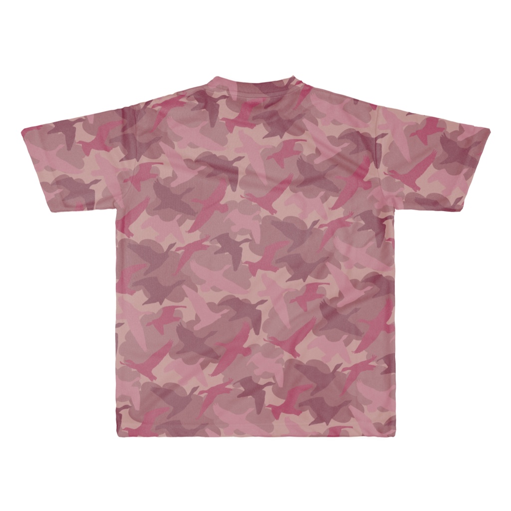 雁迷彩(ダークピンク)