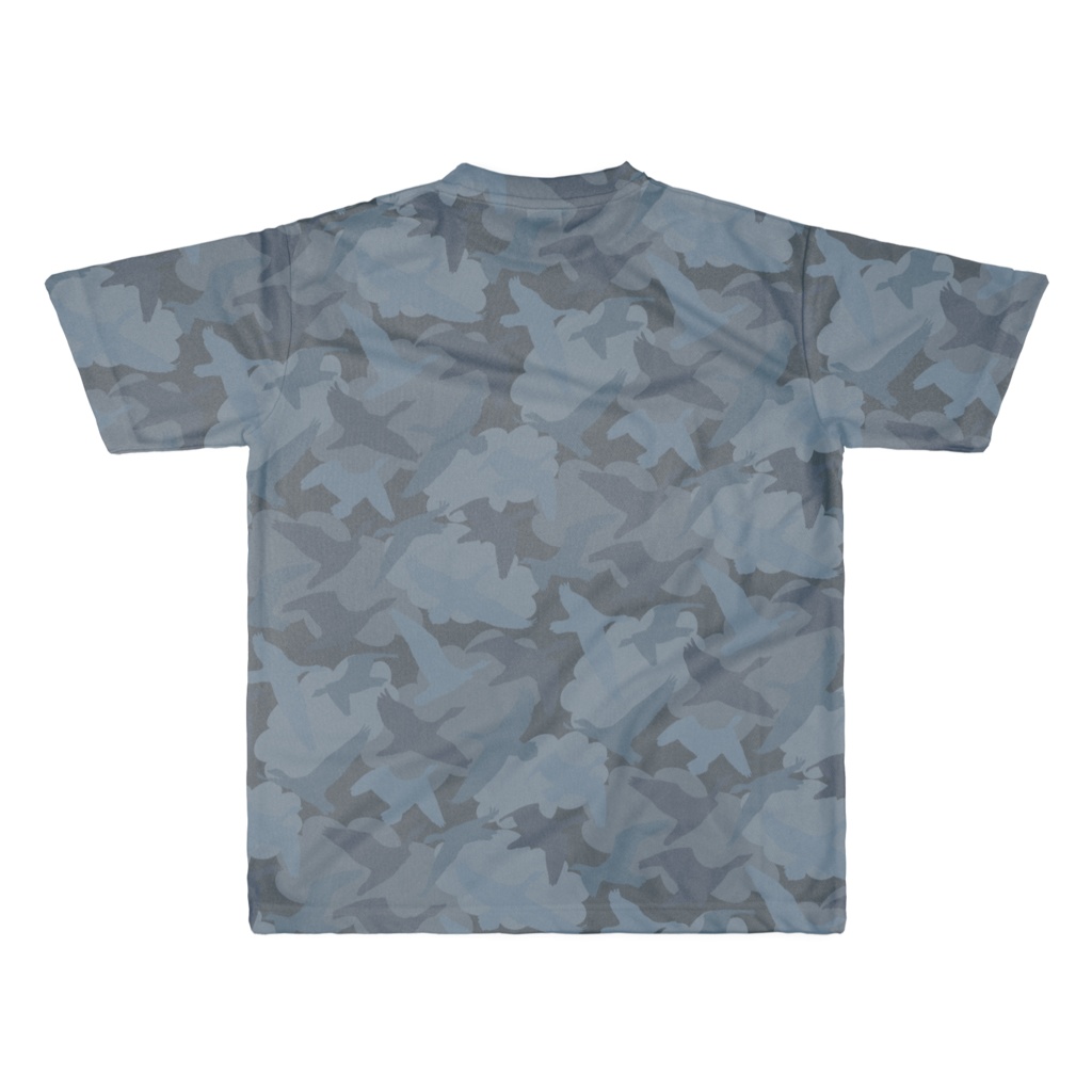 雁迷彩(ダークブルー)