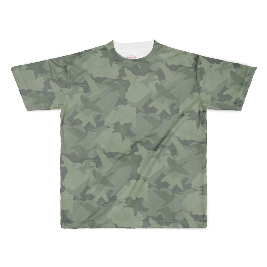 雁迷彩(ダークグリーン)