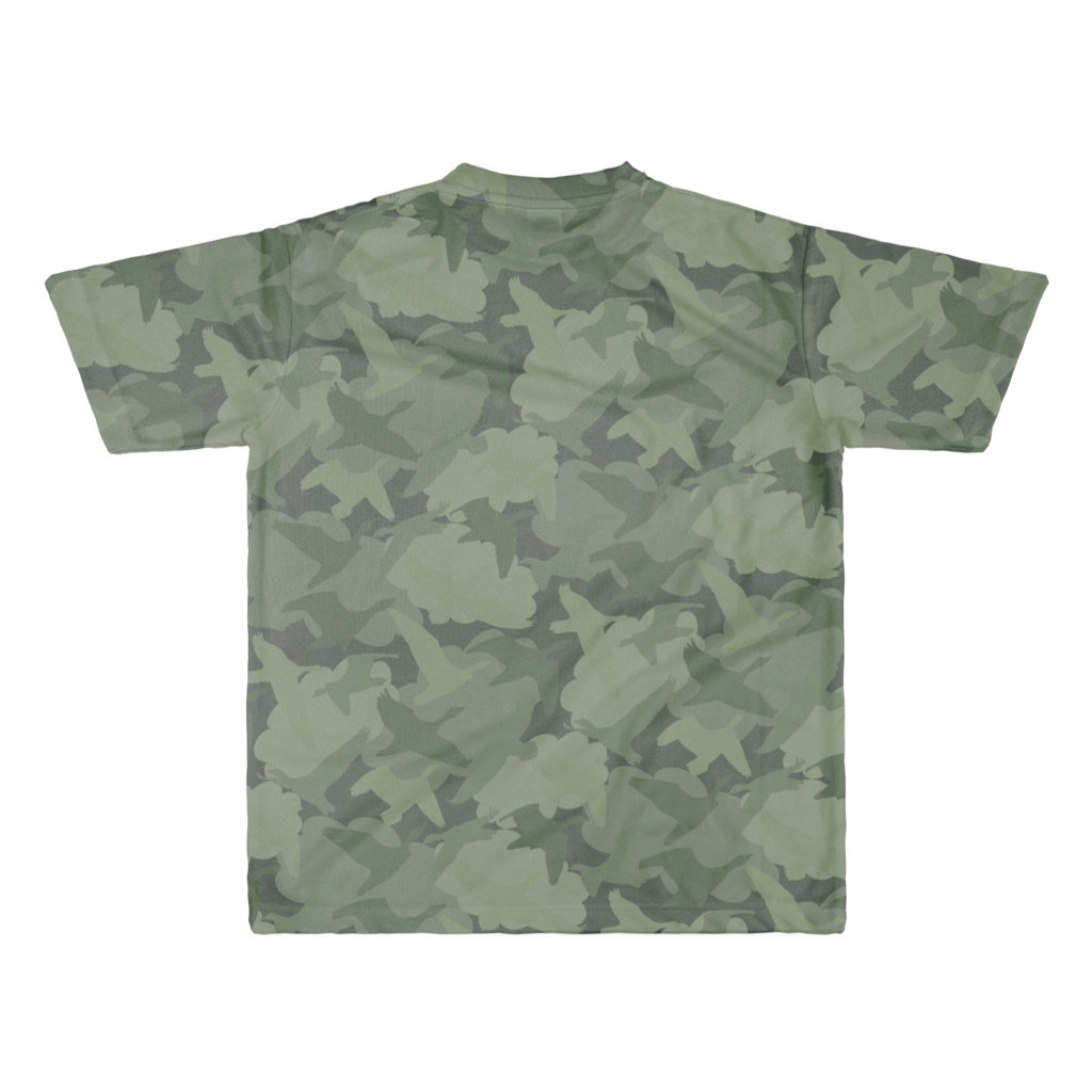 雁迷彩(ダークグリーン)