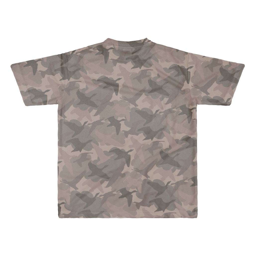 雁迷彩(ダークブラウン)