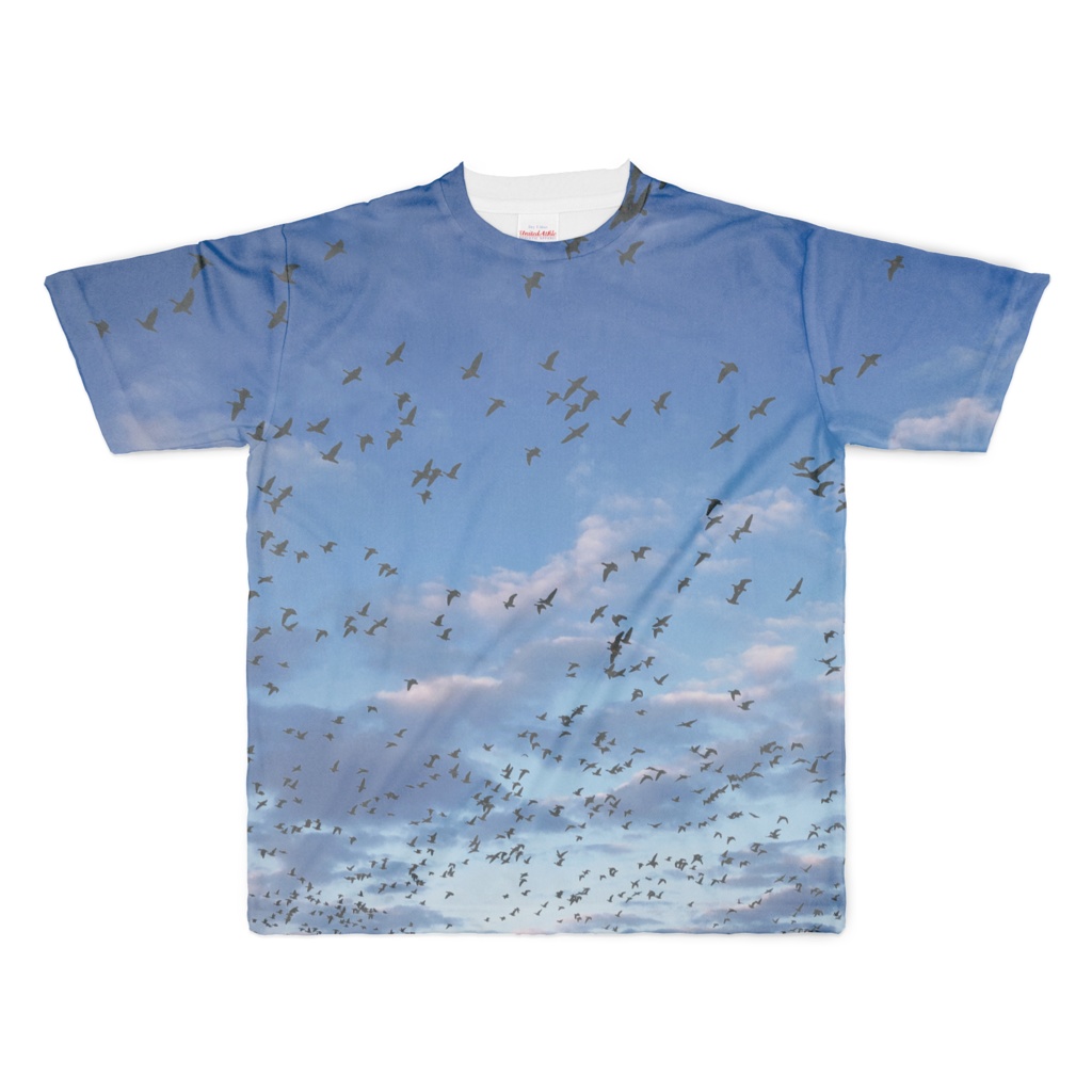 夜明けの飛び立ちシャツ