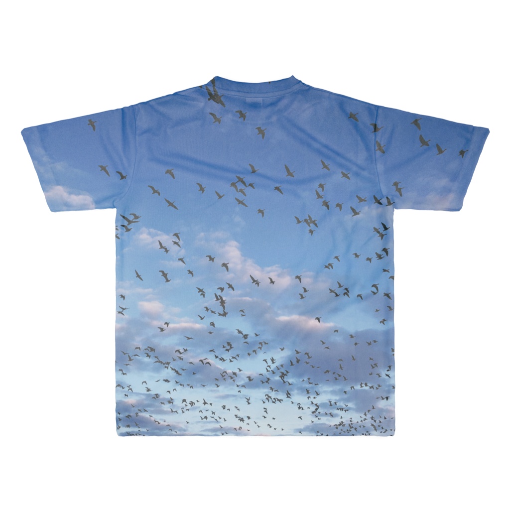 夜明けの飛び立ちシャツ