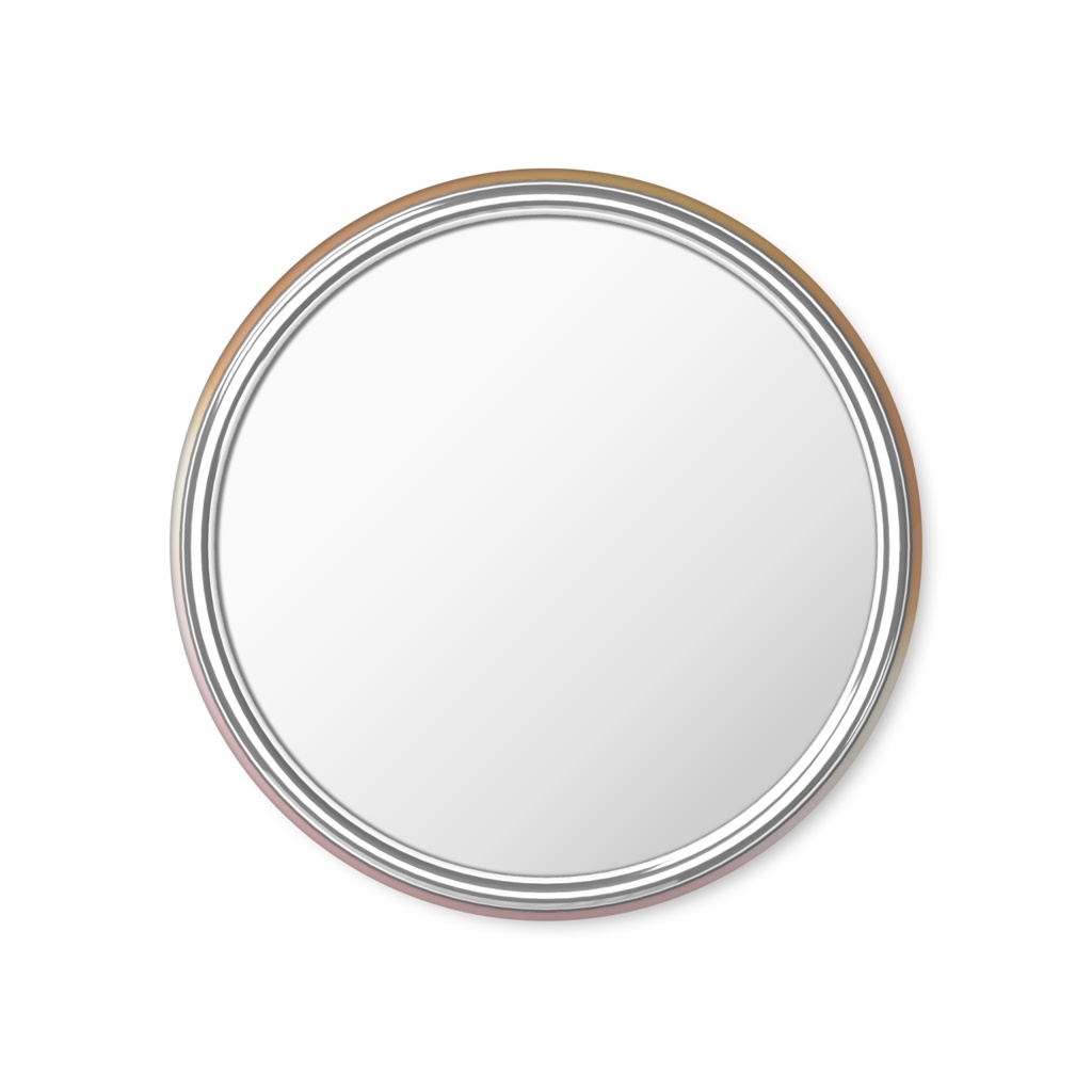 蝙蝠桐(こうもりぎり)橙色缶ミラー