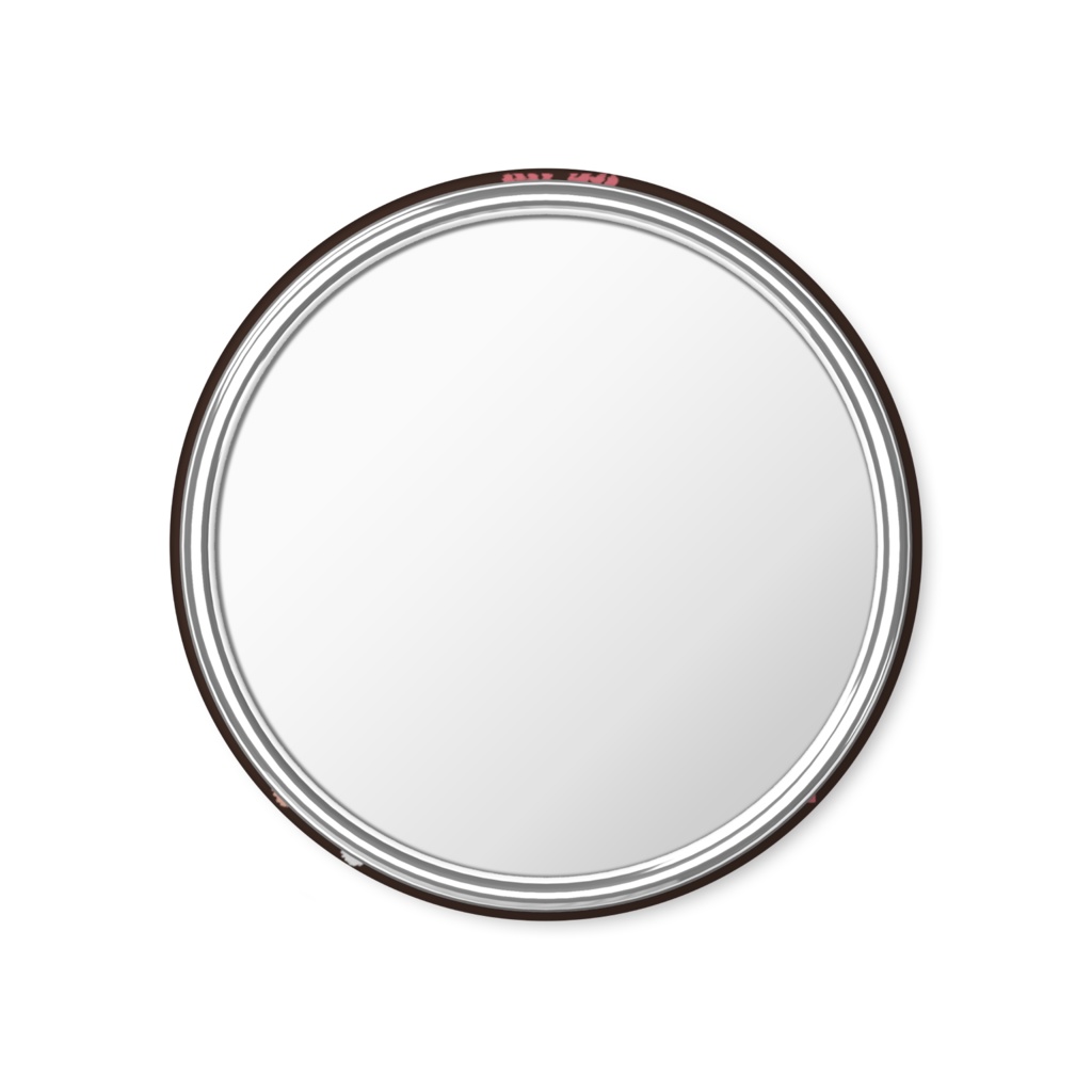 ウサギコウモリ缶ミラー