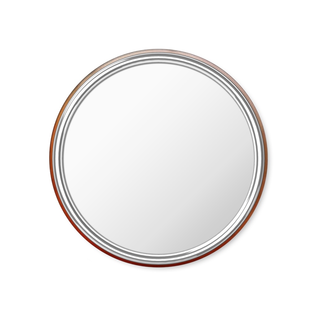 皆既月食の缶ミラー