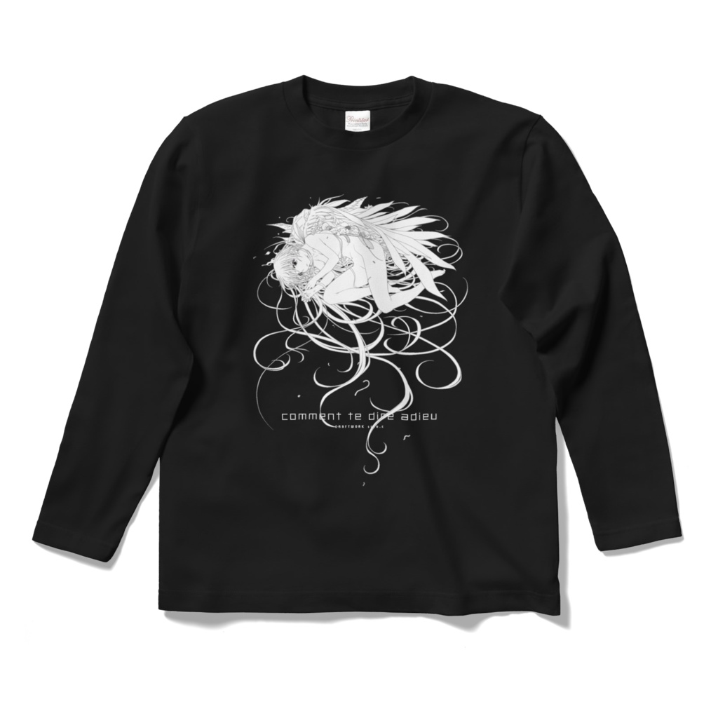 アイハカゲロウロングスリーブTシャツ黒