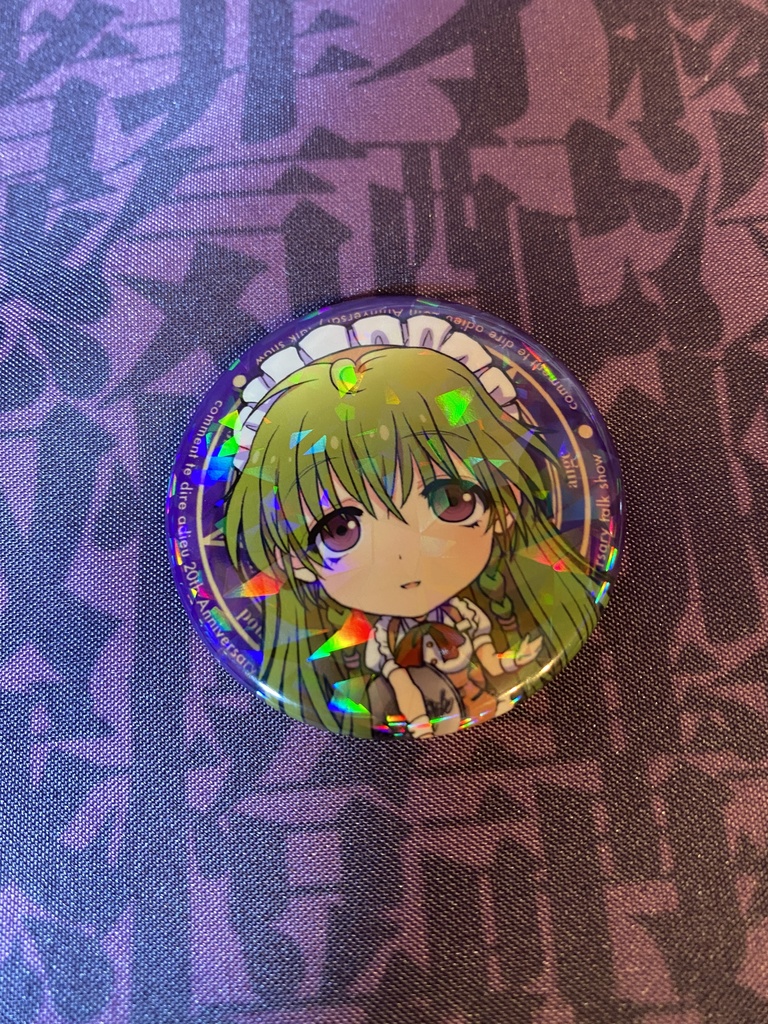 さよ教20th 缶バッヂ(バラ)