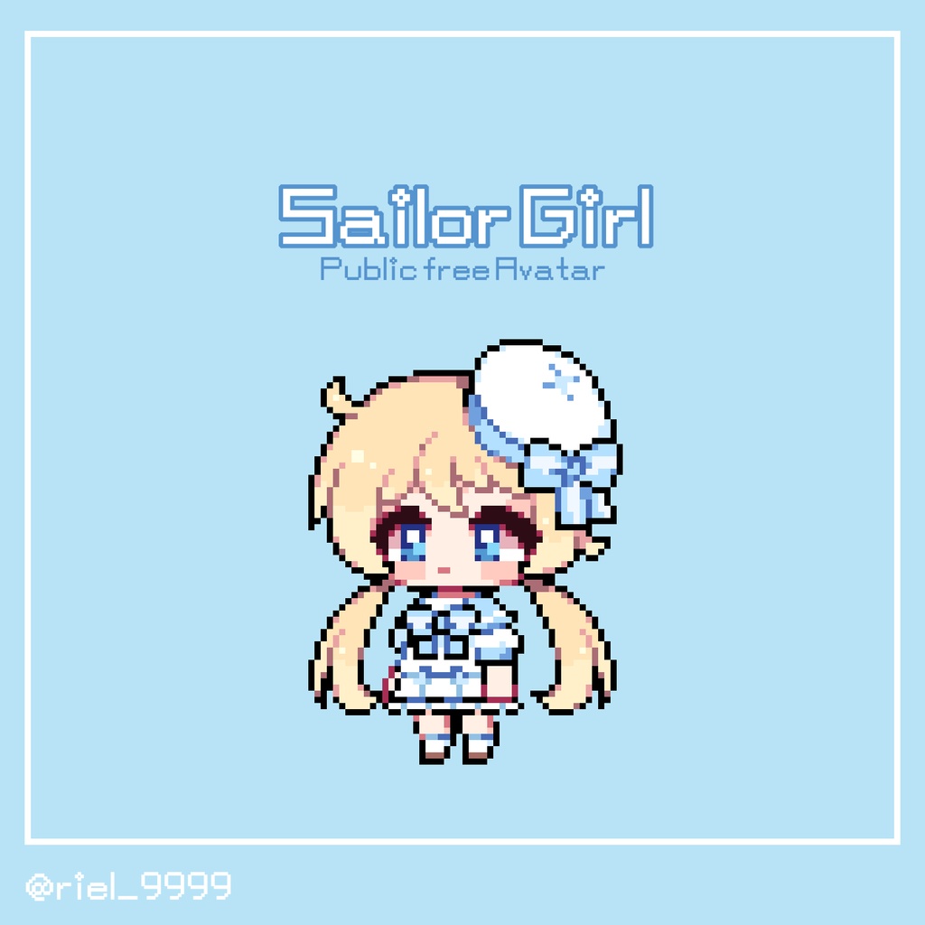【VRCアバター】Sailor Girl