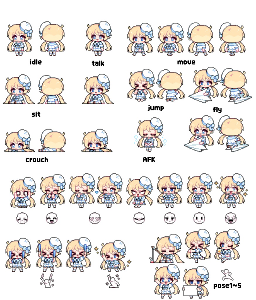 【VRCアバター】Sailor Girl