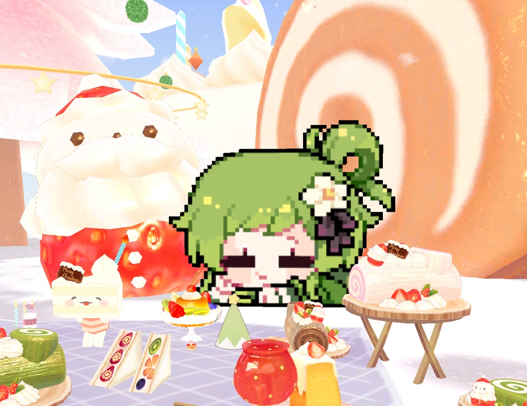 【VRCアバター】Clover girl