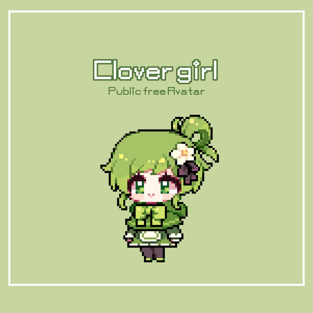 【VRCアバター】Clover girl