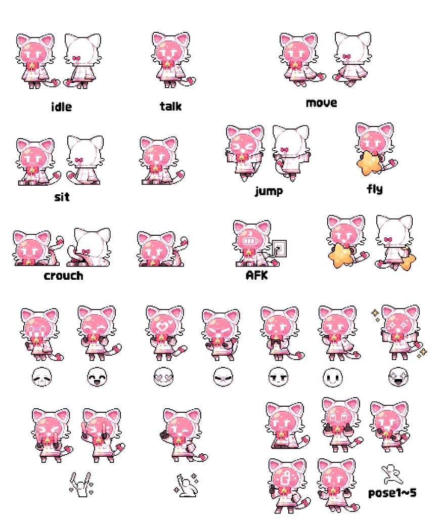 【VRCアバター】Space cat