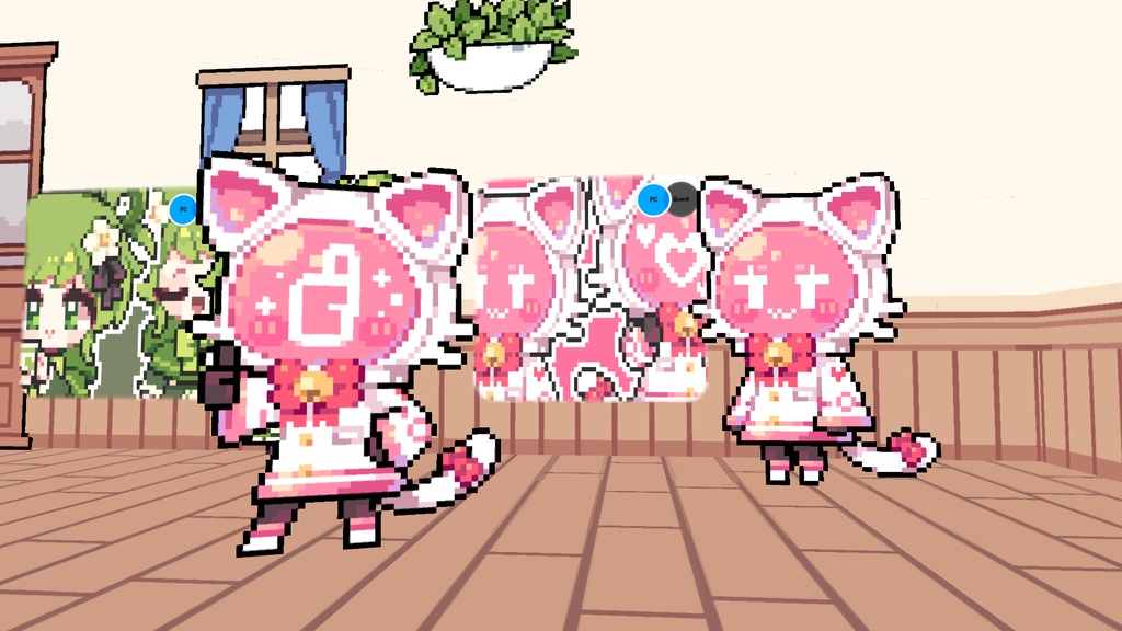 【VRCアバター】Space cat