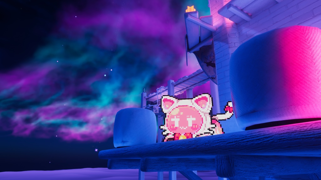 【VRCアバター】Space cat