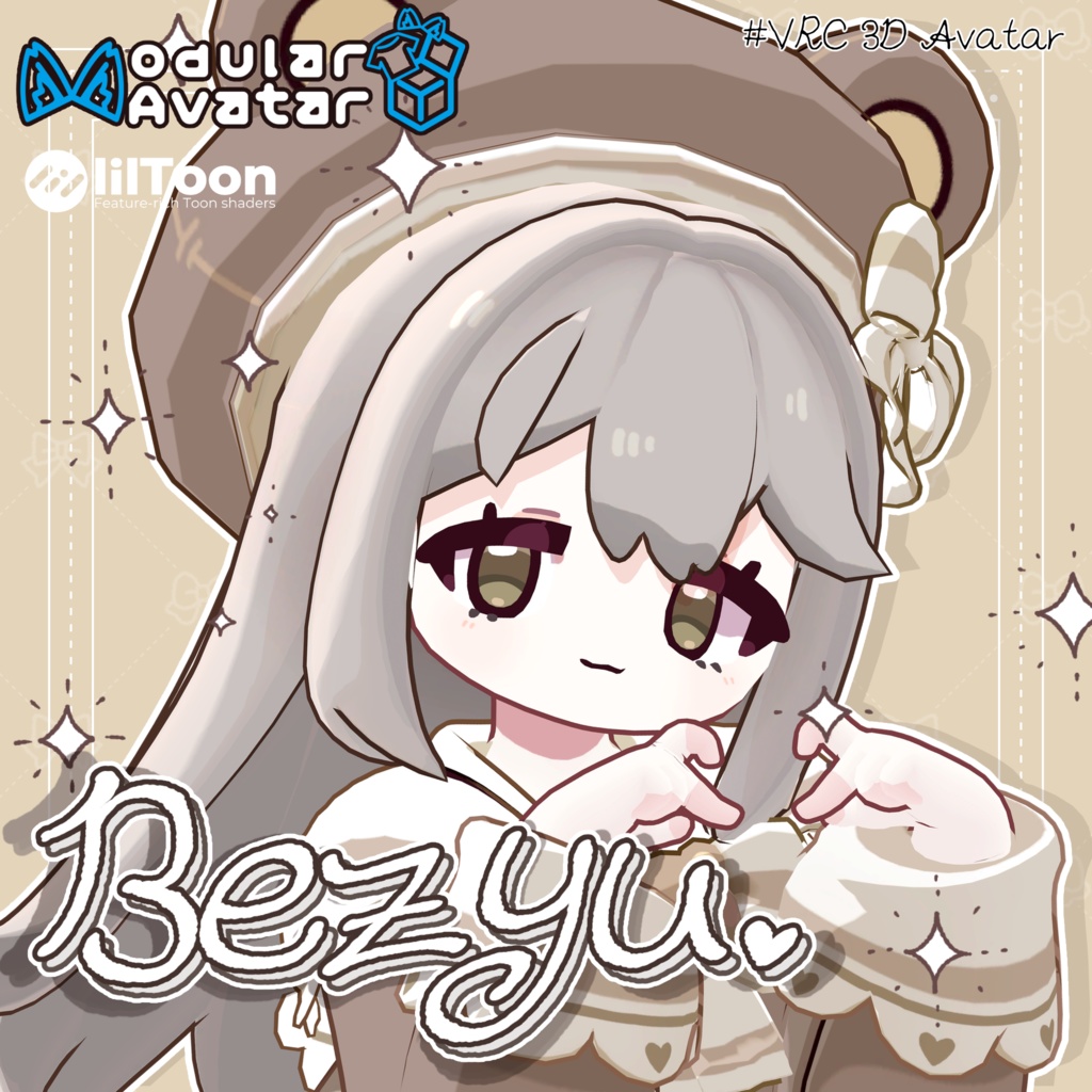 「ビジューBezyu」オリジナル3Dモデル