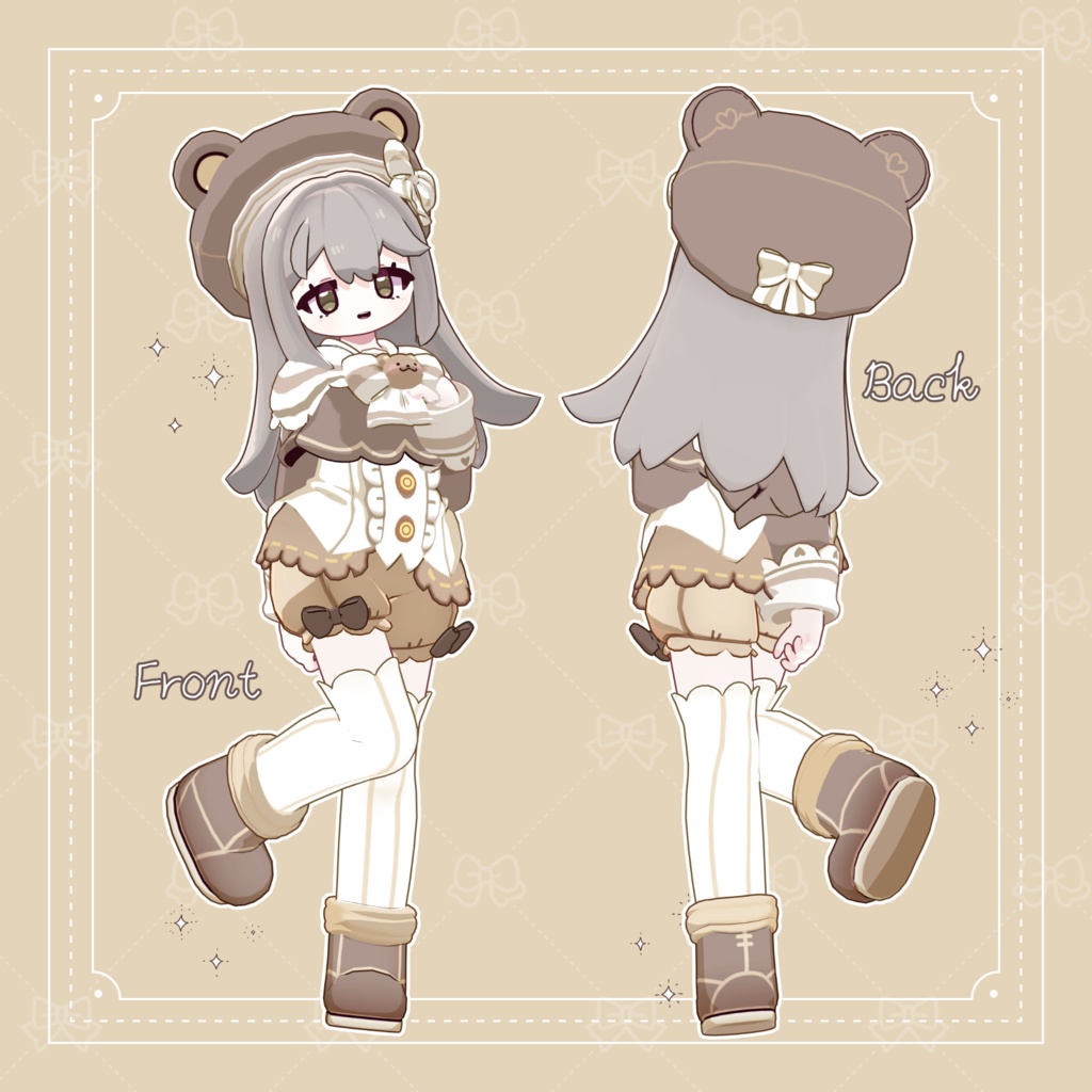 「ビジューBezyu」オリジナル3Dモデル