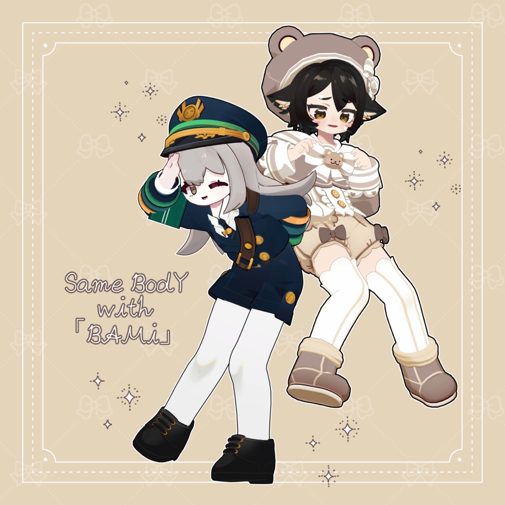 「ビジューBezyu」オリジナル3Dモデル