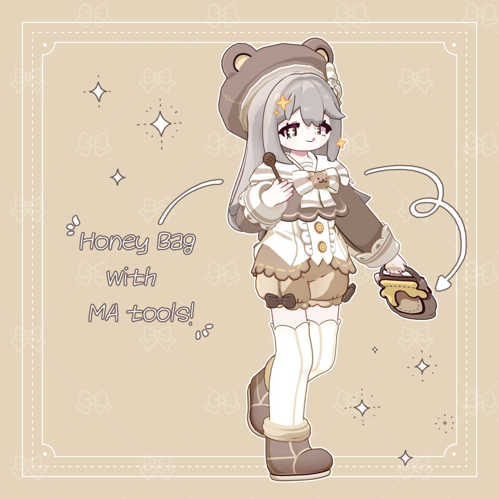 「ビジューBezyu」オリジナル3Dモデル