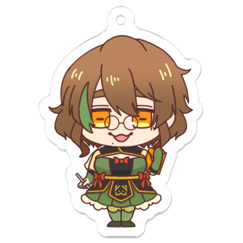 みにみにかえるかわキーホルダー