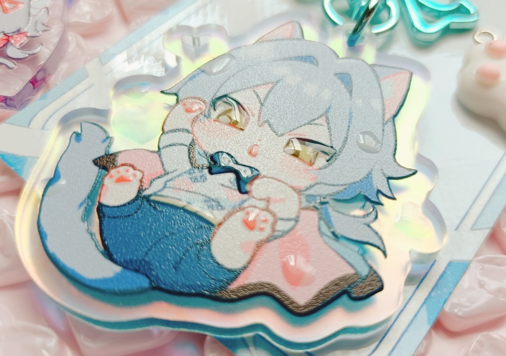 ごろ寝ねこ漣アクキー