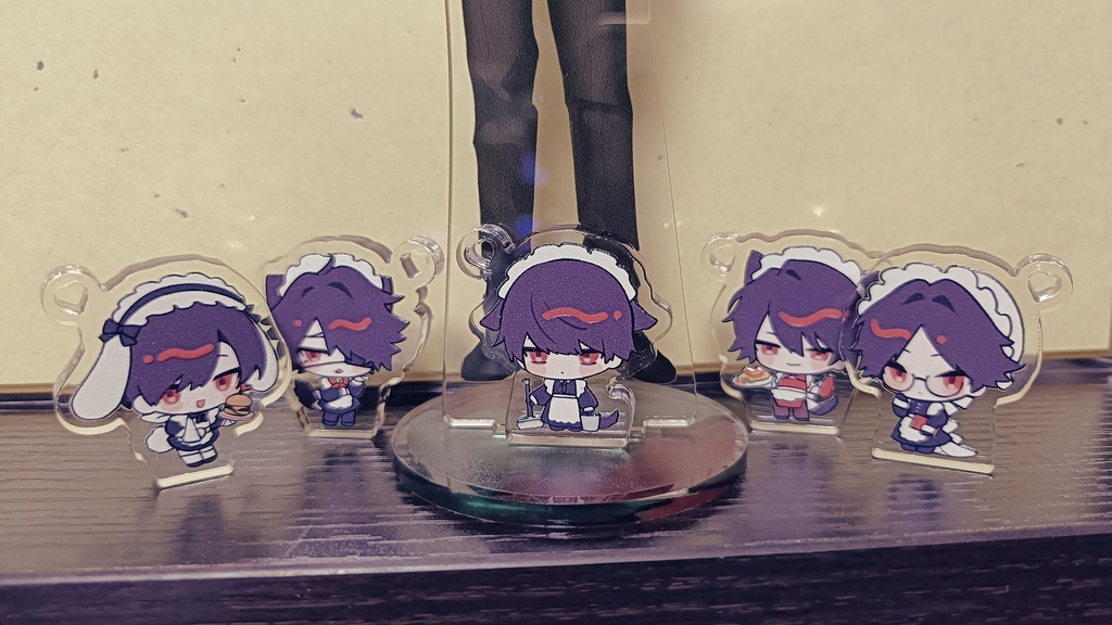 【再版予約/1月以降発送予定】メイドミニアクリル