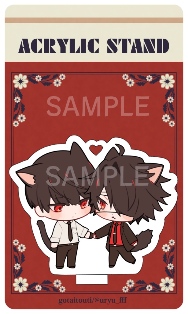 【再版予約/1月以降発送予定】猫大新アクリルスタンド