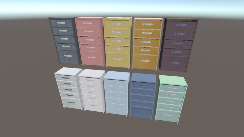 カラーボックス 10色セット