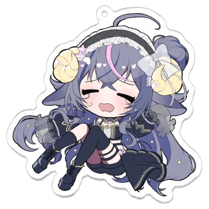 新衣装アクリルキーホルダー(泣き顔)