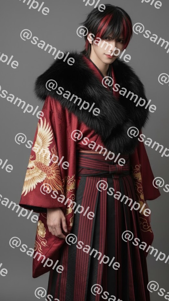 【感謝価格】紋付袴スタメン5人セット