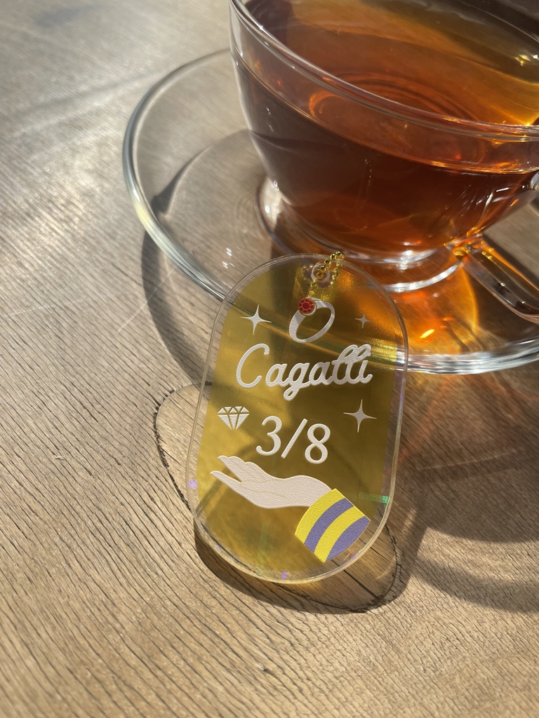 モチーフアクリルキーホルダー