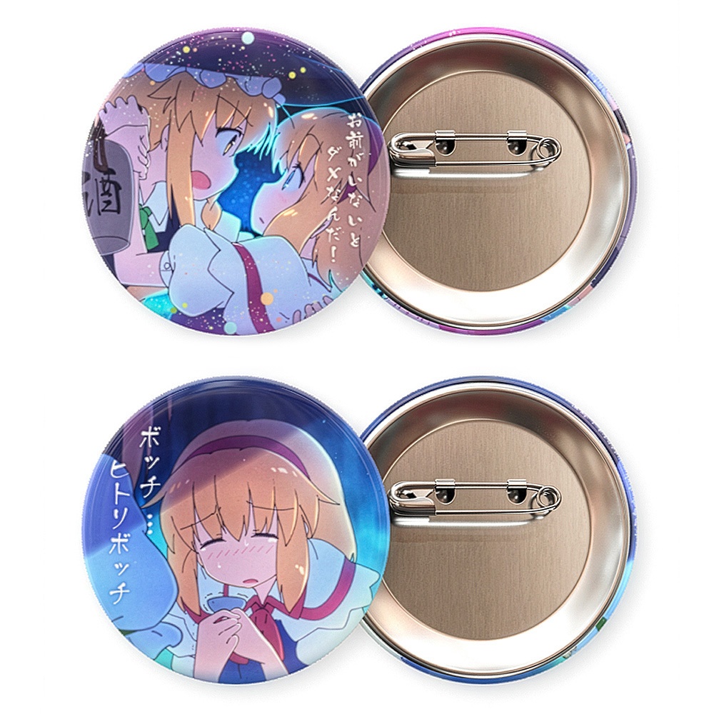 東方夢想夏郷 缶バッチ・魔理沙＆アリス