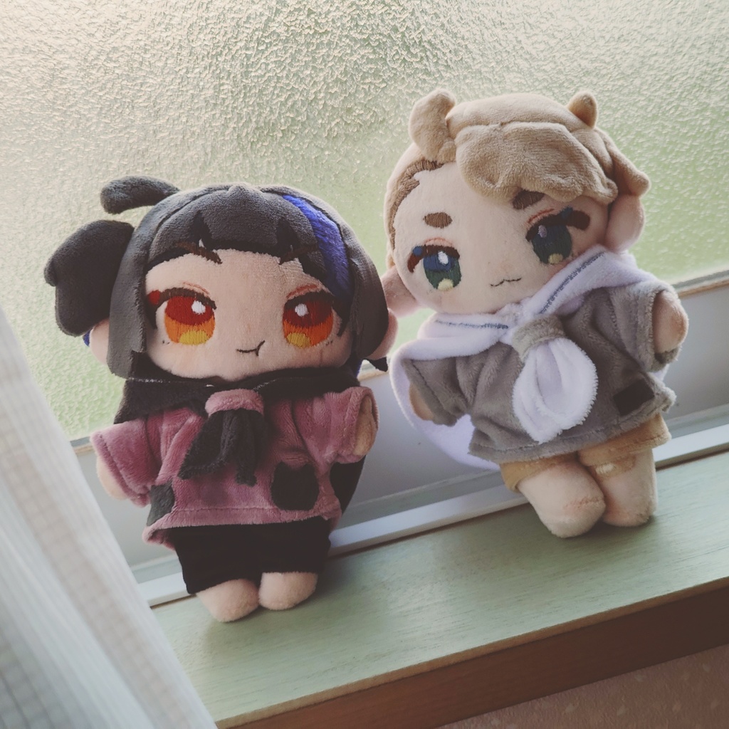 15cmぬい用 ボアセーラーパーカー