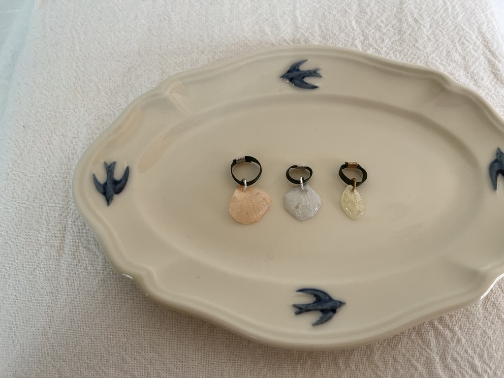 9/11 21:25- 紫陽花の花脈チョーカー for ob11