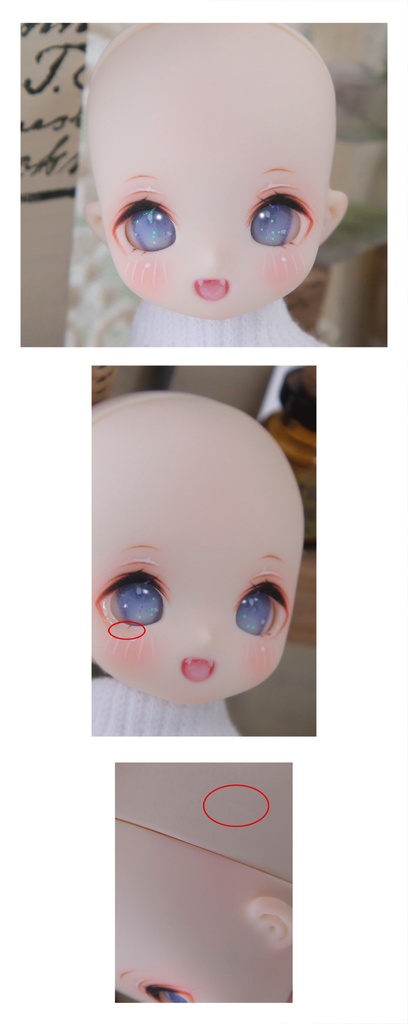 Larimarヘッド(ミミ・普通耳)カスタムヘッド-ラキニャ-