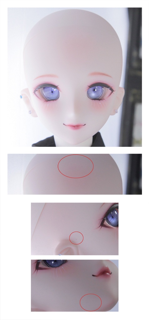 DDH-07(SW肌)カスタムヘッド-フロストネネ-